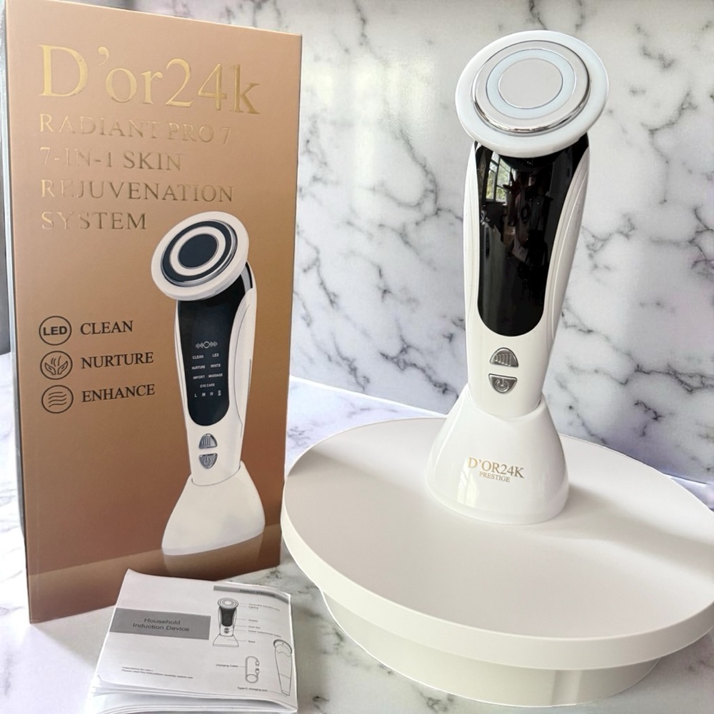 D’OR24K Radiant Pro7-7-in-1 Skin Rejuvenation System